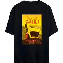 Von Labas Better Call Saul Unısex Oversıze Pamuklu T-Shırt