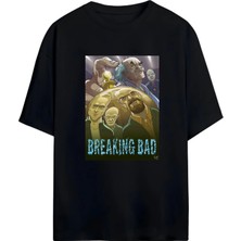 Von Labas Breakıng Bad Unısex Oversıze Pamuklu T-Shırt