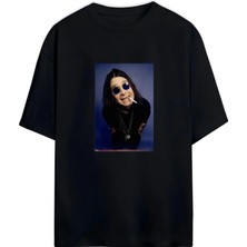 Von Labas Ozzy Osbourne Unısex Oversıze Pamuklu T-Shırt