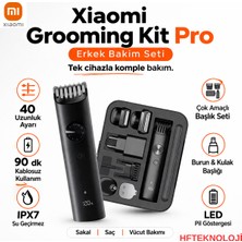 Xiaomi Grooming Kit Pro Tıraş Bakım Seti Siyah Yıkanabilir Özellikli Kablosuz Kullanım