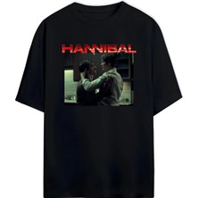 Von Labas Hannıbal Unısex Oversıze Yüksek Kalite Pamuklu Penye Tshırt