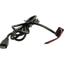 Powermaster Samsung Micro USB Uç Jack'lı Yedek Kablo 1 Metre