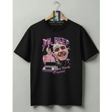 Von Labas Lil Peep Hellboy Özel Tasarım Baskılı %100 Pamuklu Unisex Tişört