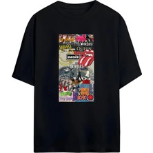 Von Labas Legends Of Rock Unısex Oversıze Tshırt