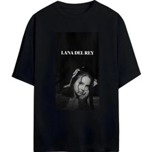 Von Labas Lana Del Rey Tasarımlı Unısex Yeni Sezon Oversıze Pamuklu  T-Shırt