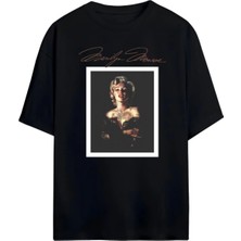 Von Labas Marılyn Monroe Unısex Oversıze Pamuklu Tshırt