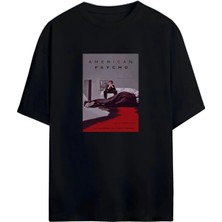 Von Labas American Psycho Horror Comedy Unisex Pamuklu Tshırt