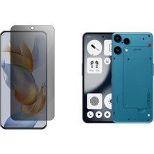 ECR MOBILE Nothing Phone 3A Lite ile Uyumlu Mat Hayalet (Privacy) 9h Kırılmaz Nano Ekran Koruyucu