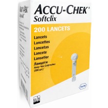 Accu-Chek Softclix 200 Parça Steril Lanset Hassas Kullanım İçin Özel Tasarım