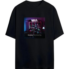 Von Labas M83 Unısex Pamujklu Tişört - M83 Müzik Grubu Tutkunları Için Özel Tasarım!
