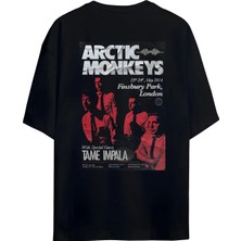 Von Labas Arctic Monkeys Tasarımlı Unisex Pamuklu T-Shirt