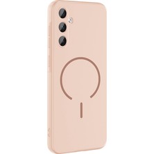 Adige Samsung Galaxy A57 Kılıf Silikon Meta Araç Tutucu Özellikli