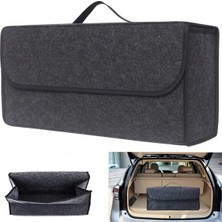 Uydee Araç İçi Bagaj Organizer Çanta 50x20x15 CM Kaliteli Keçe Kumaş ile Düzenleyici Oto Çanta
