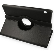 Magicool Huawei Mediapad T5 10 Kılıf 360 Tablet Deri Kılıf - Siyah
