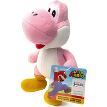 Jakks Pacific Nintendo Peluş 20 cm Yoshi Ayakta, Pembe