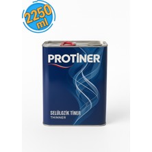 Yüksek Kaliteli 2250 ml Selülozik Tiner, Güçlü Temizlik ve Çözüm Sağlar