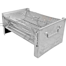 Nuvvo Katlanır Mangal, Portatif, Galvaniz, Özel Kutulu