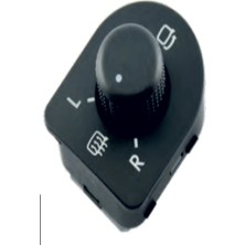 Universal Ayna Ayar Düğmesi Katlanır Golf 4 Bora Passat T5 10PİN