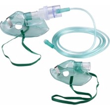 Yetişkinler Için Hazneli Nebulizatör ve Oksijen Maskesi, Konforlu Kullanım