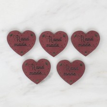 Hobibahçem Loren Crafts Figürlü Deri Arma 5 Adet - 1541