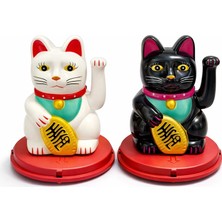 Livenda Güneş Enerjili Sallanan Şans Kedisi - Maneki Neko LIV321