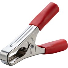 Powermaster PM09-1044 Büyük 100MM Krokodil Akü Maşası Kırmızı