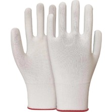 Beybi Polyester Örgü Kasiyer Eldiveni 5 Çift Hafif ve Esnek Koruyucu Iş Eldiveni