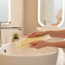 Wellasya Doğal Kabak Sırt Lifi %100 – Vücut Peeling, Ölü Deri Temizleyici, Derin Arındırma