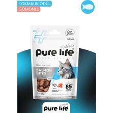Pure Life Plus Somonlu Kedi Ödül Maması 60 gr