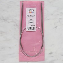 Hobibahçem Loren Crafts 4,5 mm Çelik Misinalı Şiş 60 cm