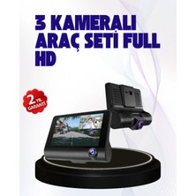 Pileli Store 170° Geniş Açılı Araç Kamerası – 4.0” IPS Ekranlı Full Hd Dvr