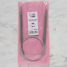 Hobibahçem Loren Crafts 8 mm Çelik Misinalı Şiş 100 cm