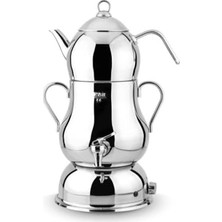 Nuvvo Lines Şahmeran Elektrikli Semaver (Metal Kulp)