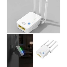 Fiberliz Ev ve Ofis Için Wifi Güçlendirici Wps Düğmeli Güvenli Tekrarlayıcı