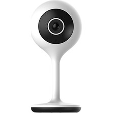 Bilicra Iris Mini Akıllı Kamera Beyaz 1080P Gece Görüşlü İç Mekan Kullanımı İçin Özel Tasarım
