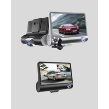 Esranın Dünyası Araç Kamerası 3’lü Full Hd Dvr 1080P Gece Görüşlü ve G-Sensörlü