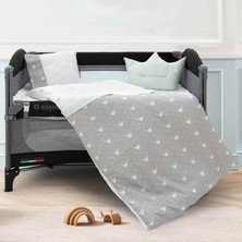 Elele Elelelife Letto 6 Parça Bebek Uyku Seti Mint Renk Antialerjik Pamuklu Malzeme