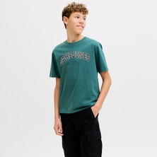 Jack & Jones Jack&jones Caleb Varsity Erkek Çocuk Yeşil Tişört