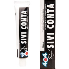 404 Sıvı Conta Siyah 45 Gr Kauçuklaşan Gelişmiş Silikon Esaslı Dayanıklı Malzeme