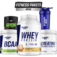 Proteinocean Fıtness Paketi Mega - Bisküvi Yeşil Elma
