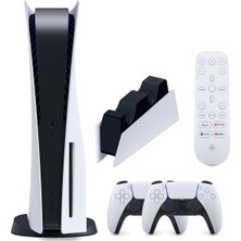 Sony Playstation 5 Oyun Konsolu 825 GB Beyaz Renk 2.Dualsense ve Medya Kumandası ile