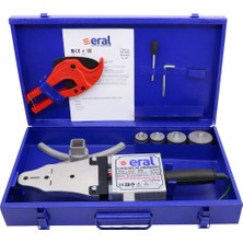 Eral PPRC Boru Kaynak Makinesi 1500 Watt 20-25-32-40 mm Paftalı Ekonomik Seri ER-04