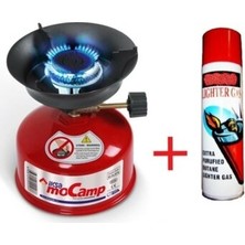 İksa Iksa Mocamp Çakmak Gazlı Kamp Ocağı 400 gr Taşınabilir Ergonomik Tasarım ile Kolay Kullanım