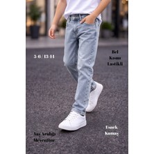 Cedy Denım - Erkek Çocuk Yüksek Bel Regularfit Esnek Jean Pantolon C800