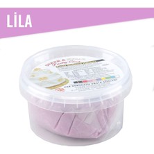 Şeker & Sugar Lila Şeker Hamuru 200 gr Özel Günler İçin Dekoratif Pasta Malzemesi