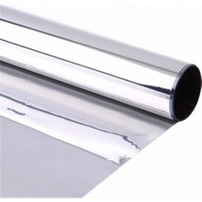 Black Master® Aynalı Cam Filmi 100 cm x3m Güneşlik Ürünü Şık Tasarım ve UV Koruma