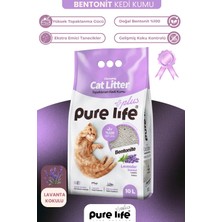 Pure Life Plus Lavanta Kokulu Kedi Kumu 10 Lt