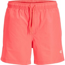 Jack & Jones Jack&jones Maui Tropic Solid Regular Erkek Pembe Mayo