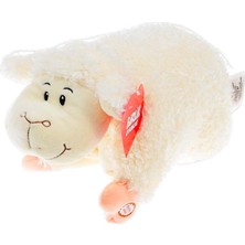 Birlik Oyuncak Türkçe Masal Anlatan Yastık Kuzucuk 30 cm Peluş Oyuncak Çocuklar İçin Eğlenceli Masal Arkadaşı