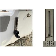 PremiumPort Balık Bulucu Ayna Montaj Braketi, Krom, Güçlü ve Dayanıklı Tasarım